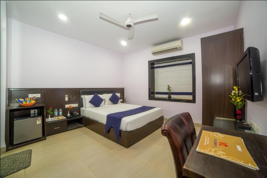 Hill View Begumpet Bed & Breakfast ไฮเดอราบัด ภายนอก รูปภาพ