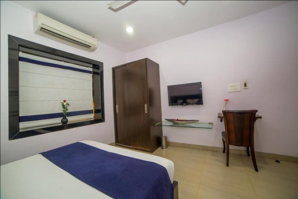 Hill View Begumpet Bed & Breakfast ไฮเดอราบัด ภายนอก รูปภาพ