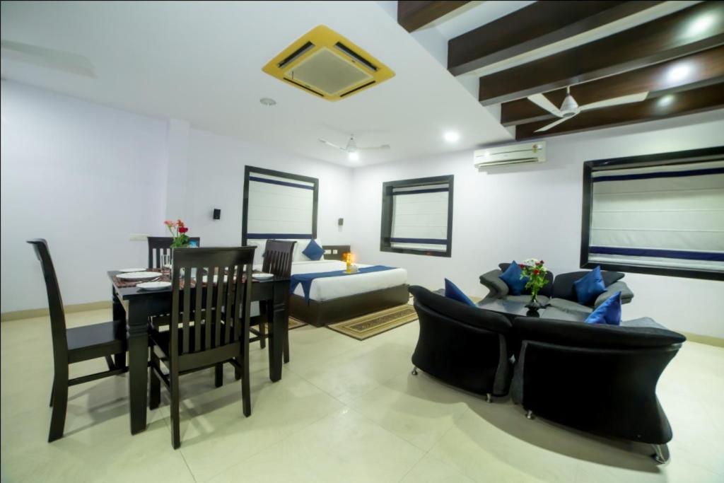 Hill View Begumpet Bed & Breakfast ไฮเดอราบัด ภายนอก รูปภาพ